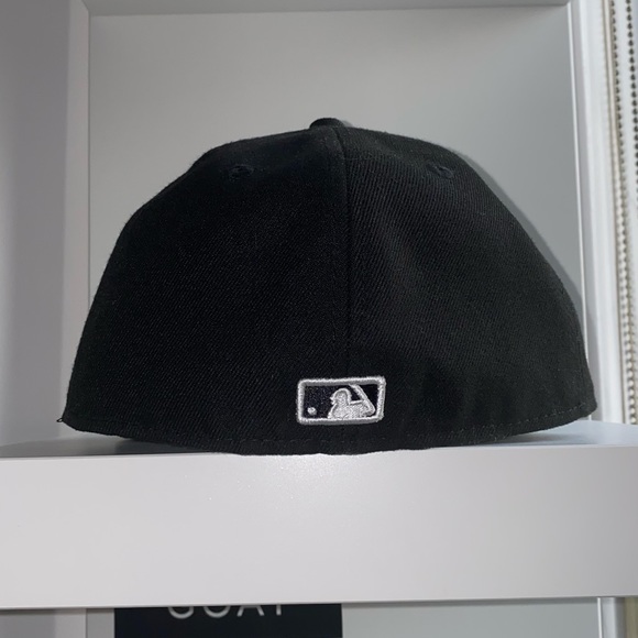 DIY New era 59 Fifty New York Yankees Black / White 🖤 - Picture 5 of 5